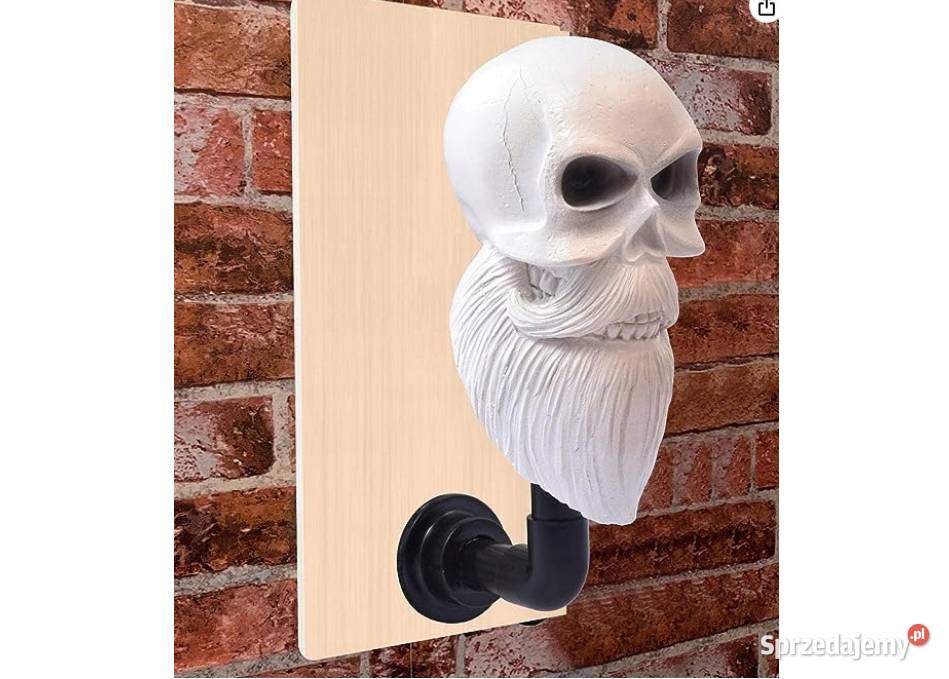 CZASZKA DEKORACJA NA ŚCIANĘ PREZENT MOTOCYKL Sosnowiec