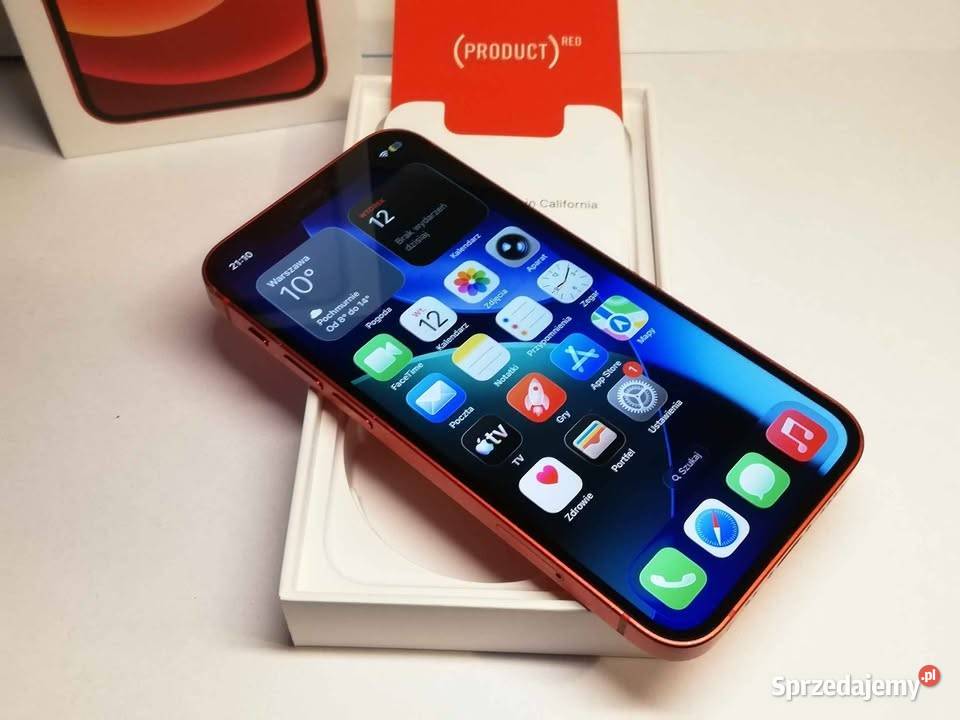 Apple IPhone 12 Mini 64GB Product RED Oryginalny