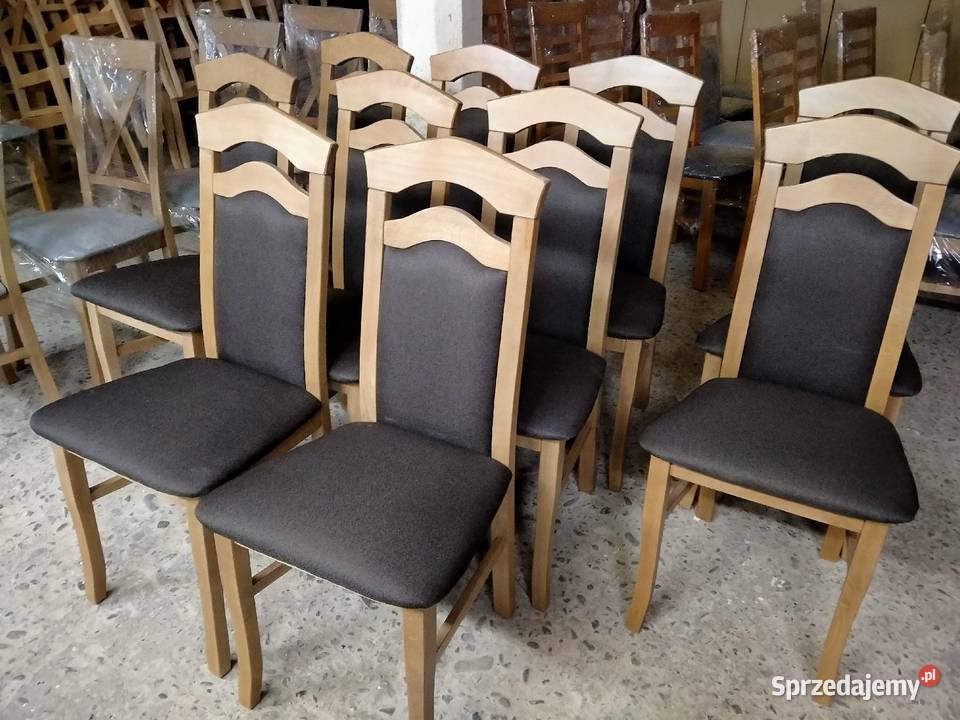 Nowoczesne krzesła bukowe Tczew sprzedam