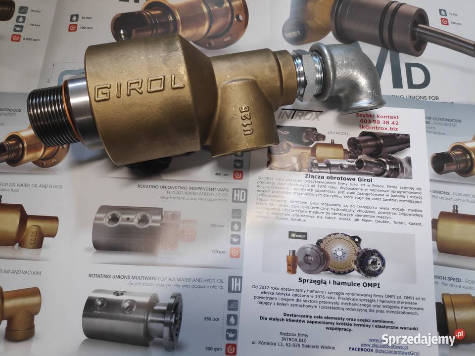 Złącze hydrauliczne Girol 1 14 do wody Częstochowa