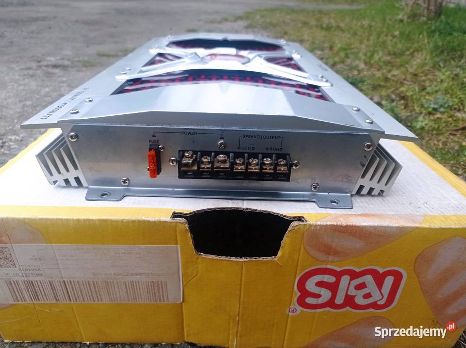 Wzmacniacz Samochodowy TOXIC 2 x 350RMS 1500W Ilość kanałów 5 Wzmacniacze Dzierżoniów