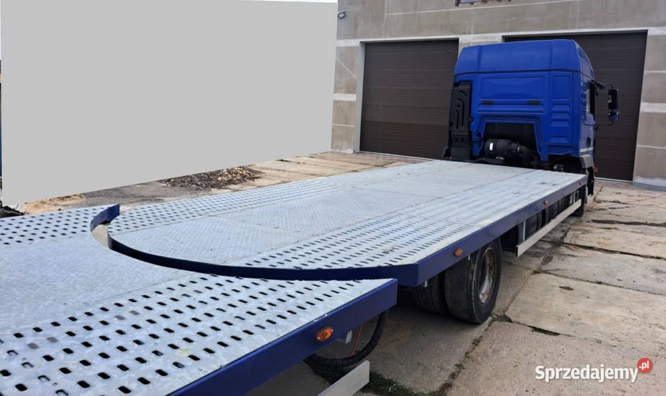 MAN TGL przyczepa Gniotpol