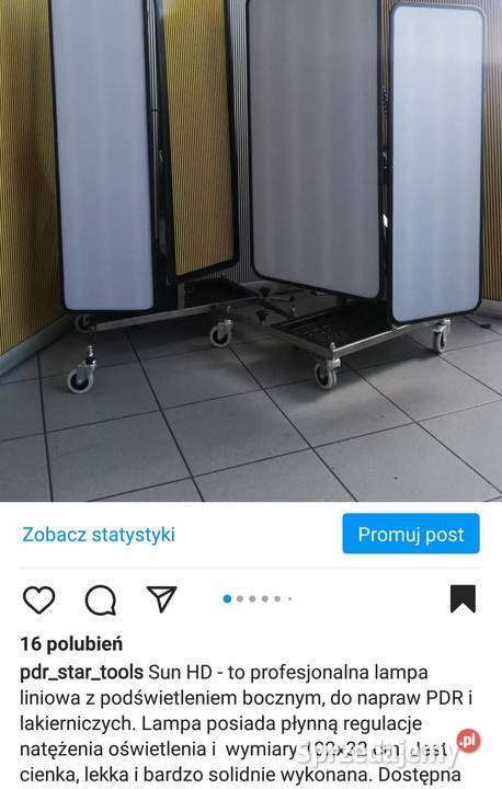 Lampa do napraw pdr Biłgoraj