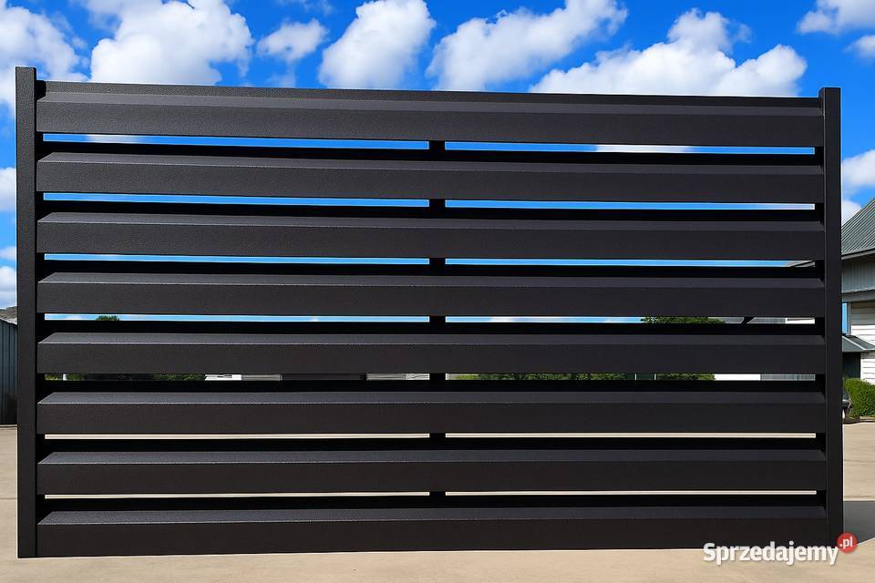 Przęsło ogrodzeniowe palisadowe nowoczesne Przęsła