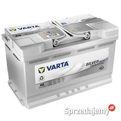 Akumulator Varta AGM A6 80Ah800A Włocławek
