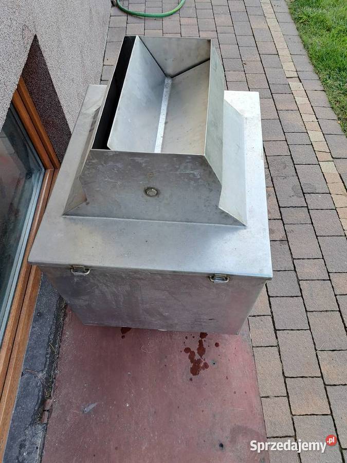 Pojemnik masarski cymber nierdzewki śląskie Żelisławice