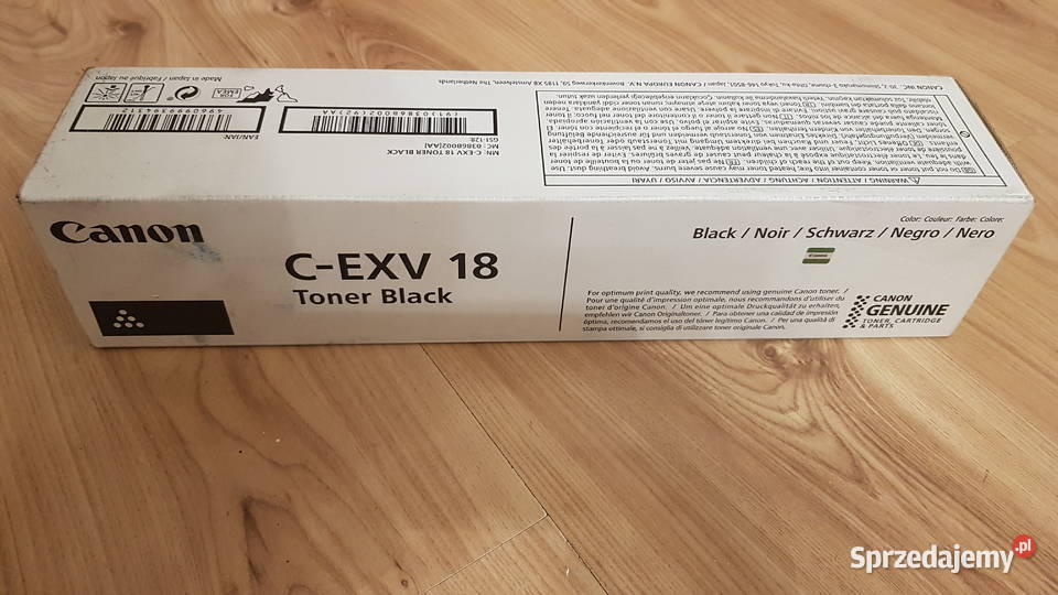 Oryginalny toner marki CANON CEXV 18 Black Warszawa