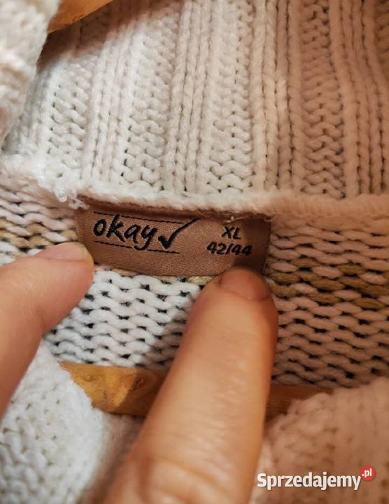 Sweter golf ciepły OKAY XL Piaseczno sprzedam