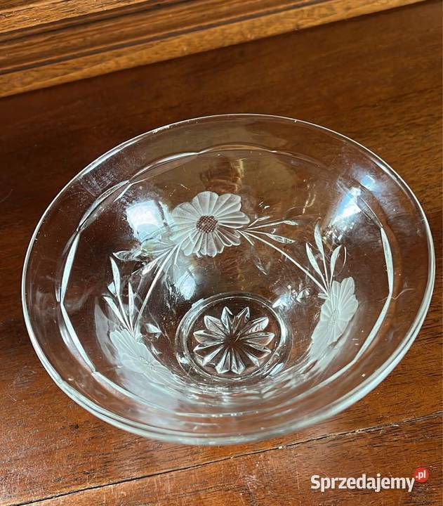 Szklana miseczka do deserów orzeszków słodyczy Gdańsk