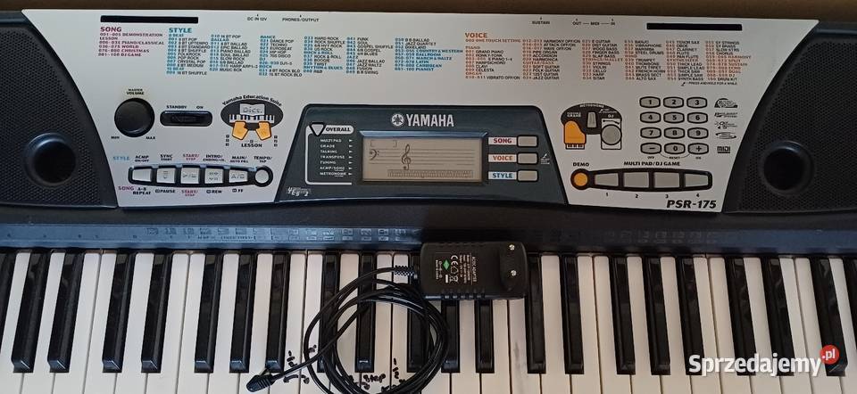 keyboard Yamaha PSR175 Turek
