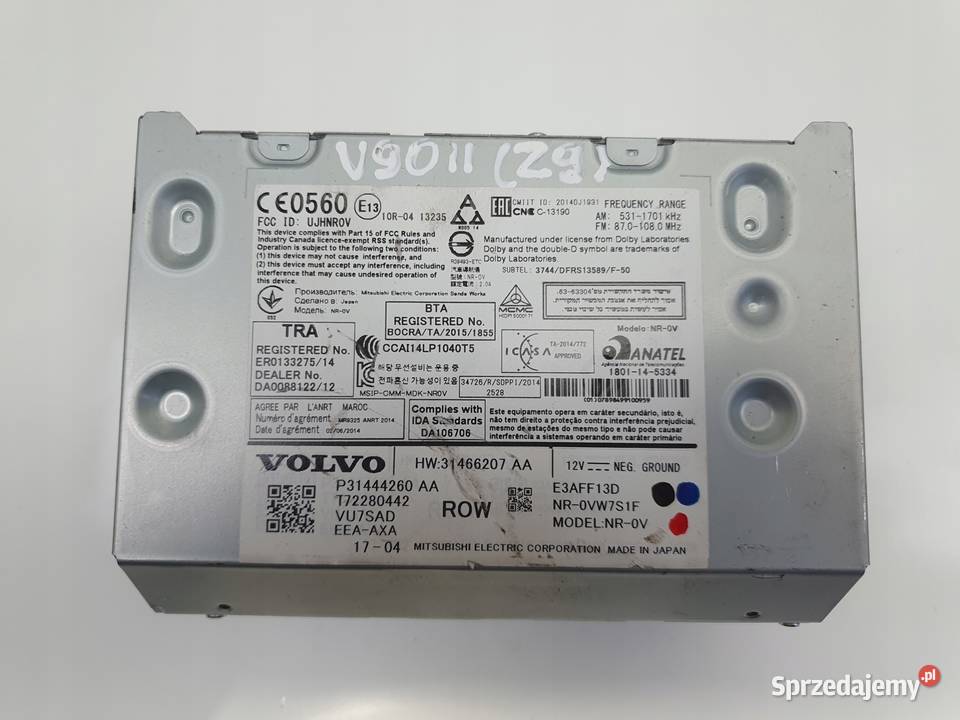 Volvo XC90 II V90 II S90 II RADIOODTWARZACZ Janów