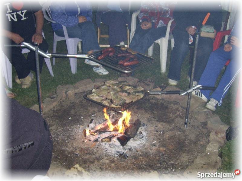 GRILL OGNISKOWY ogrodowy ognisko NIERDZEWNY Sanok