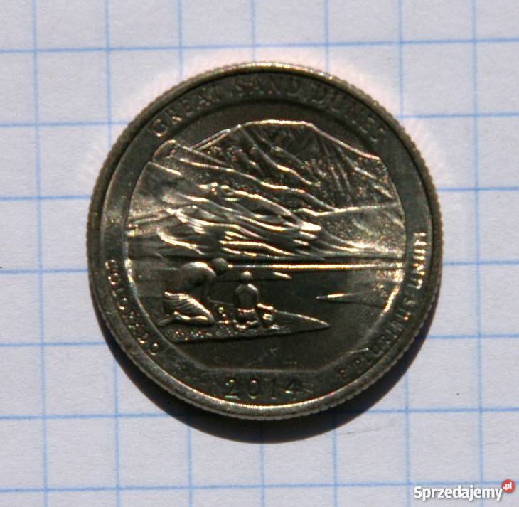 25 CENTÓW QUARTER DOLLAR 2014 P USA sprzedam
