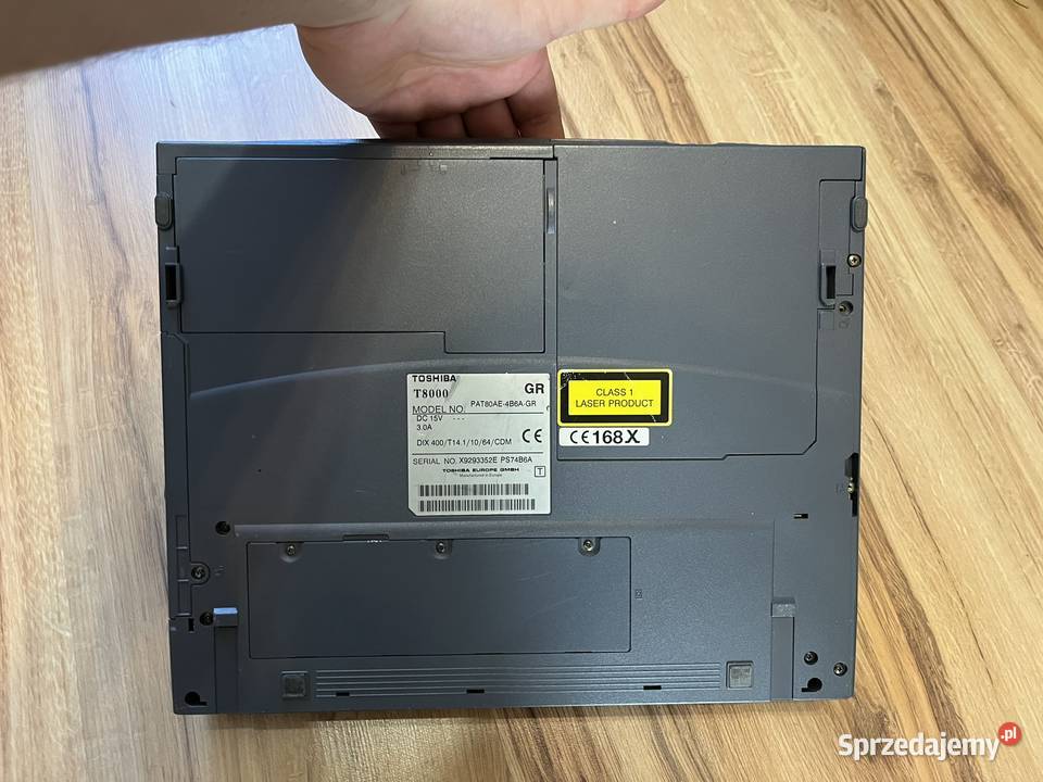Zabytkowy laptop Toshiba Tecra 8000 Brzana