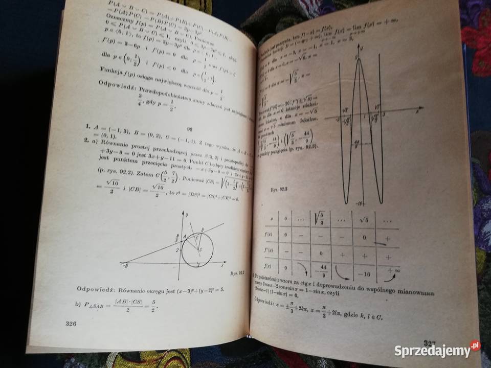 Matematyka zadania maturalne i egzaminacyjne Kraków
