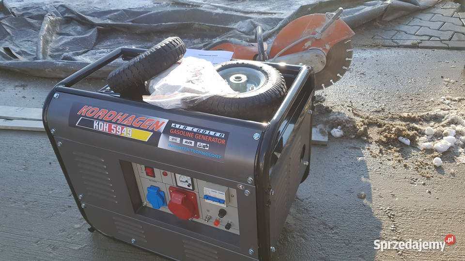 Agregat generator prądotwórczy KORDHAGEN KDH zachodniopomorskie Ustronie Morskie