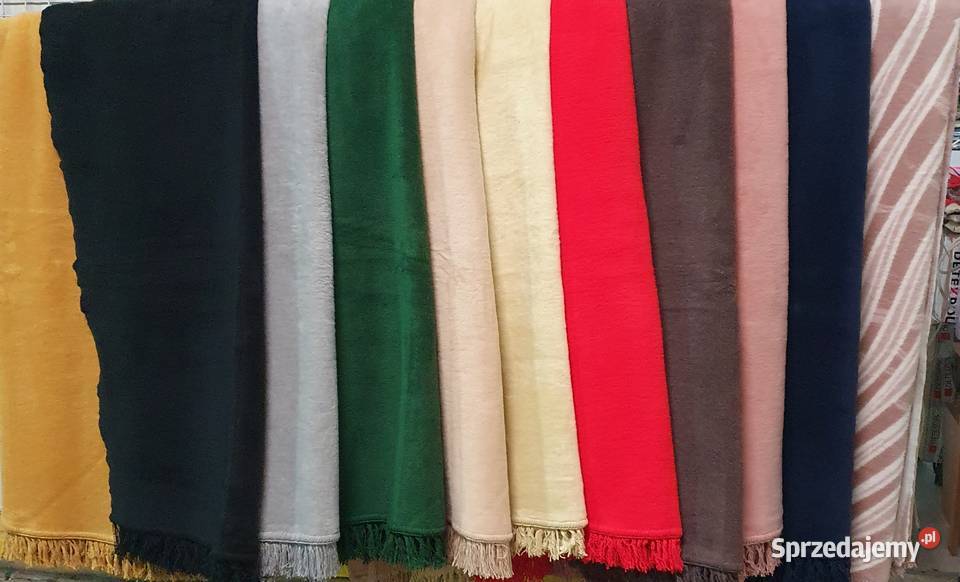 Koc Bawełniany z domieszką akrylu Pościel i koce Warszawa