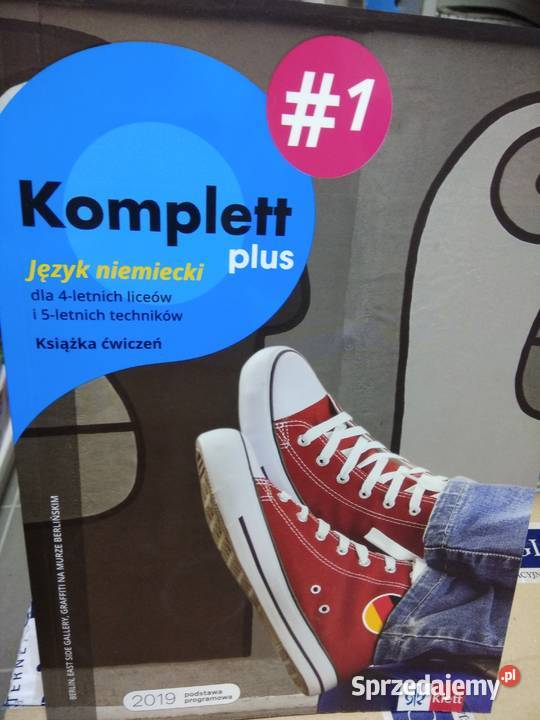 Komplett 1 plus podręcznik niemiecki szkolne Antykwariat Warszawa