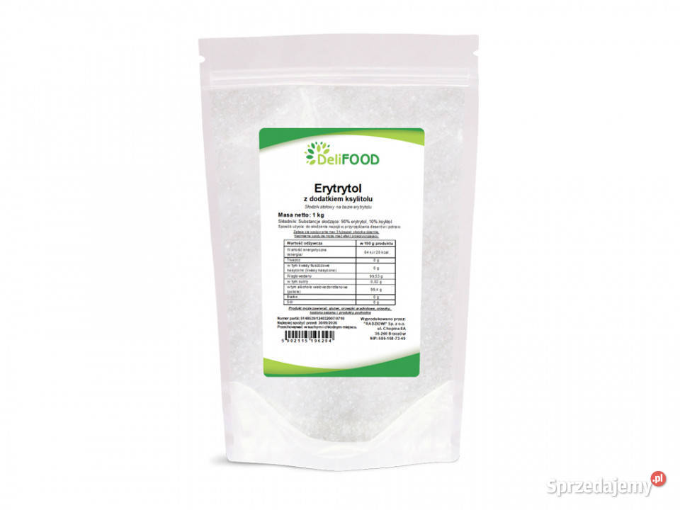 Erytrytol z dodatkiem ksylitolu 1 Brzozów