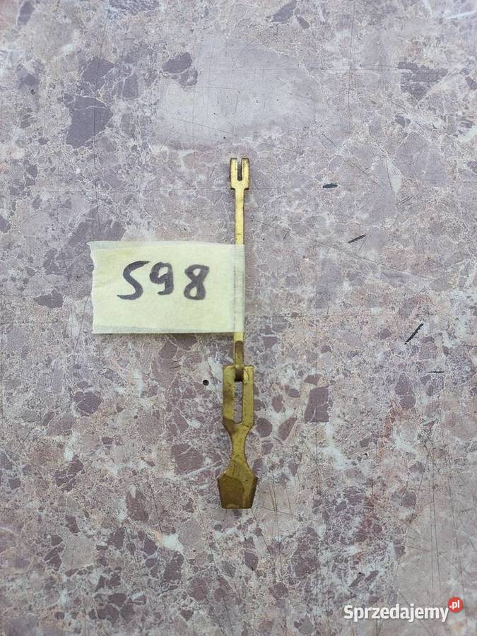 598 Transporterek zawieszka wahadła starego zegara GB Becker 10cm