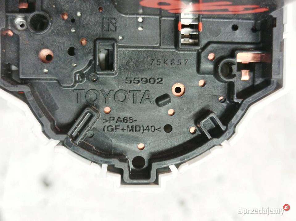 PANEL NAWIEWU PKRĘTŁO PRĘDKOŚCI 55902 75K857 Panele sterowania, przełączniki