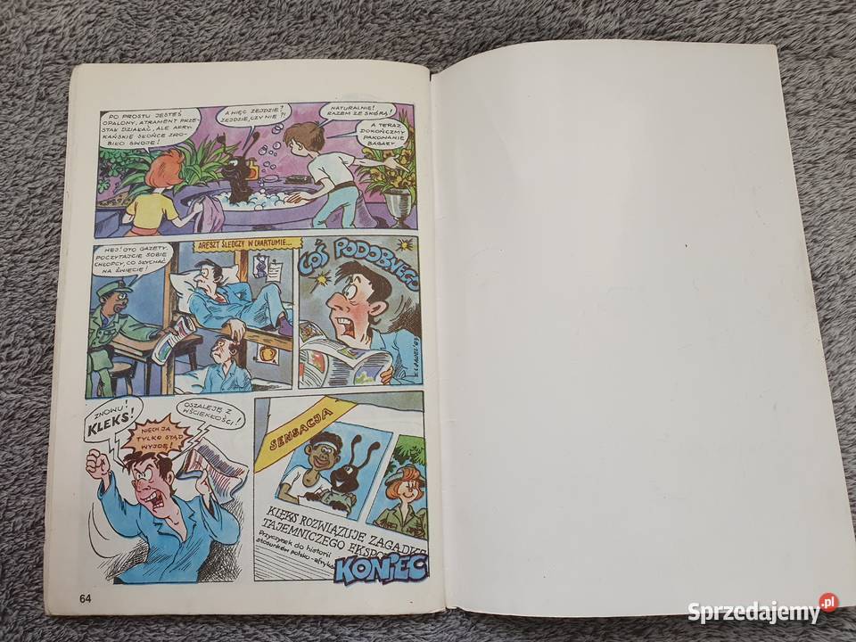 W Pogoni Czarnym Kleksem wydanie 1 1986 Gdynia