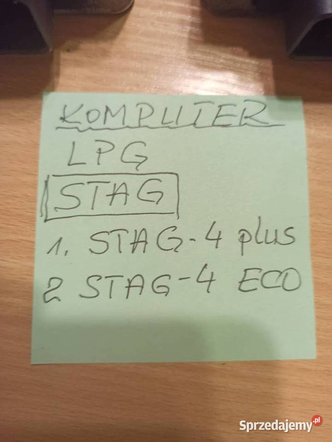 STAG 4 plus i eco LPG komputer Pszczyna sprzedam