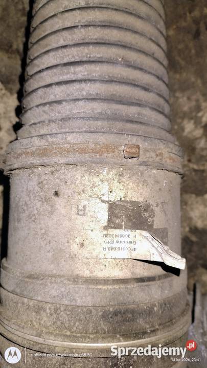 Przednie amortyzatory pneumatyczne w Audi A6 C6 Lubin