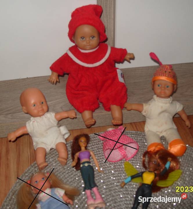 3 x Lalka bobasek 2 Polly Pocket 3 lata+ Rawicz