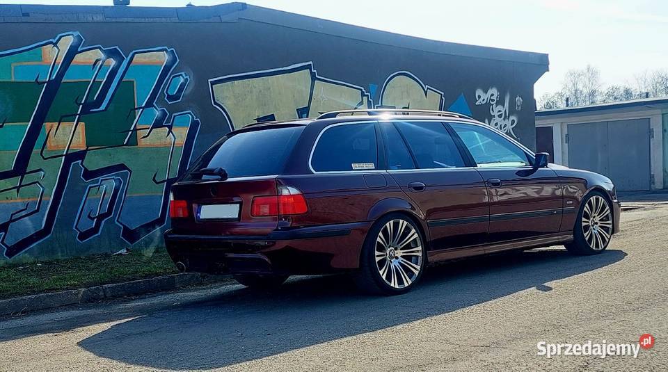 Bmw e39 25 LPG mpakiet piękna Royal Red gniazdo SD Gliwice