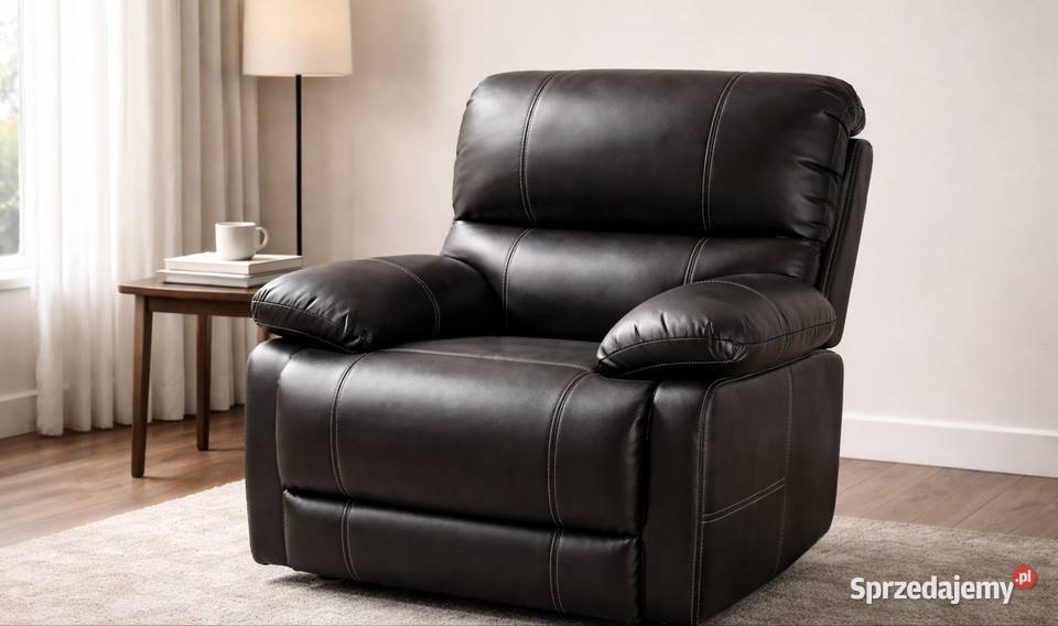 Fotel bujany rozkładany z funkcją relax 95cm Komorniki