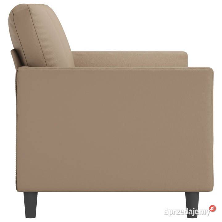 2osobowa sofa kolor cappuccino 140 sztuczna Meble mazowieckie Warszawa