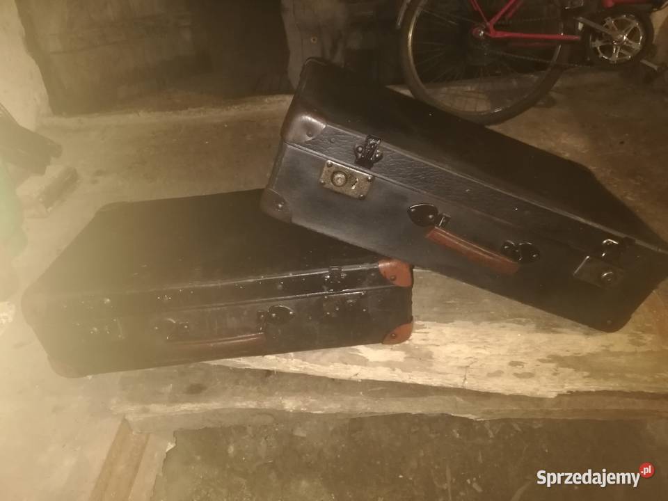 Walizki 2 tekturowe łódzkie Koluszki