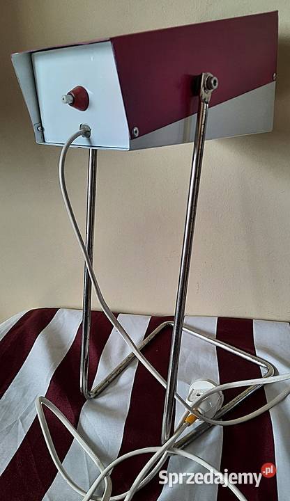 Lampa na biurko ZAOS typ St6 z lat PRL Ostrów Wielkopolski