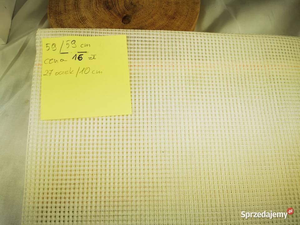 Kanwa do haftu w kuponachróżna wielkość rodzaj małopolskie Wiśniowa