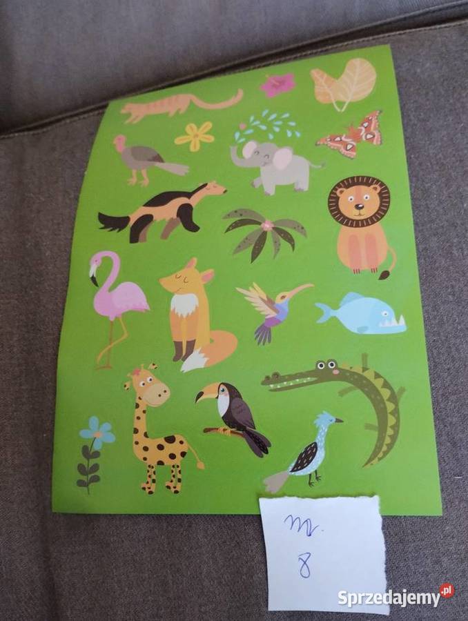 Naklejki zwierzęta 1 Siemiatycze