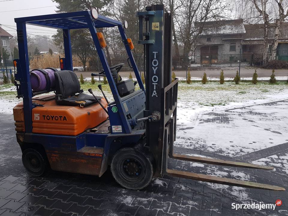 Wózek widłowy toyota 5 fg Stogniowice