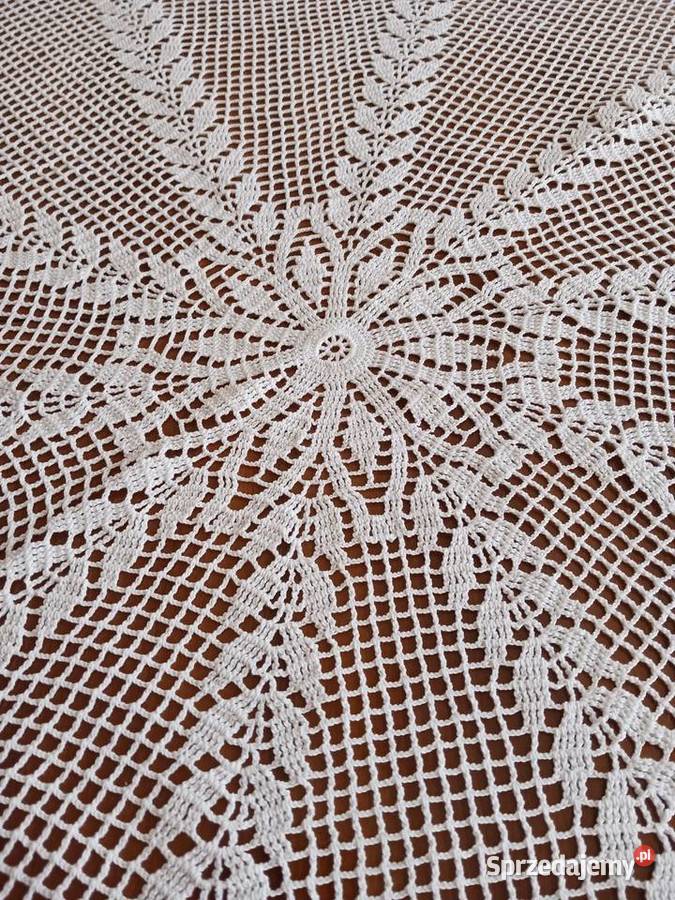 Obrus szydełkowy łódzkie sprzedam