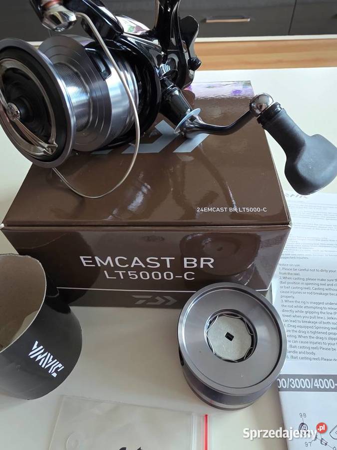 Kołowrotek Daiwa Emcast BR LT 5000C wolny bieg Zamość