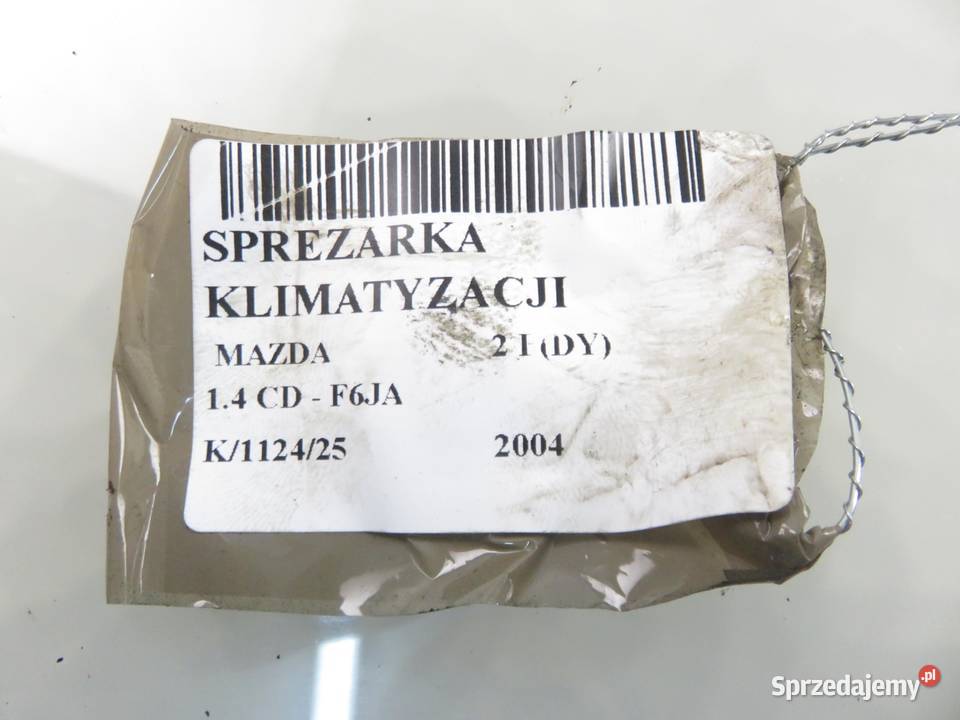 KOMPRESOR KLIMATYZACJI MAZDA 2 I 14 CD