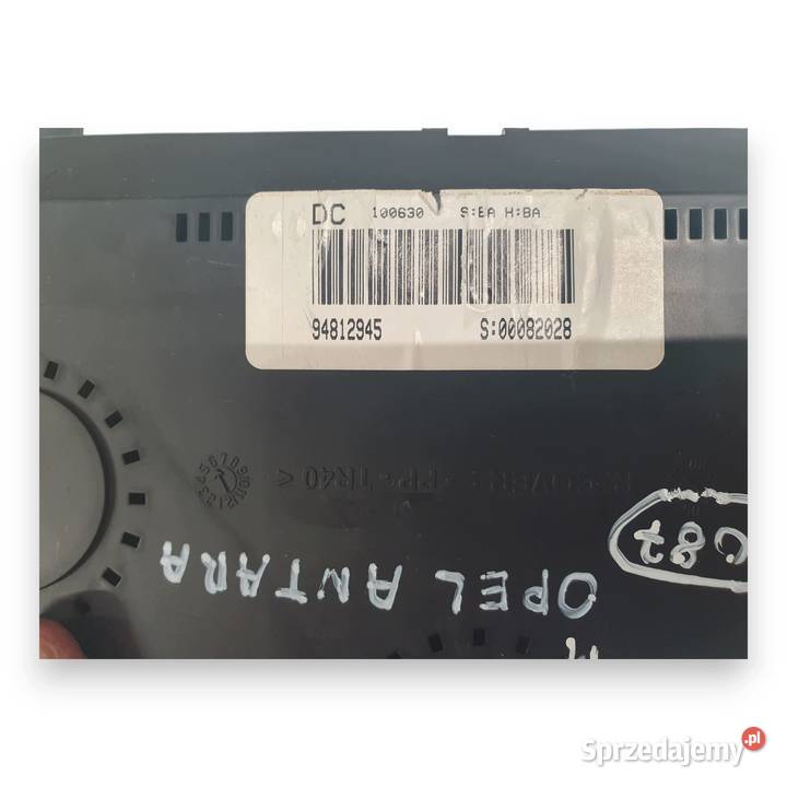 LICZNIK ZEGARY 94812945 Opel Antara 20 CDTI osobowe Chełm