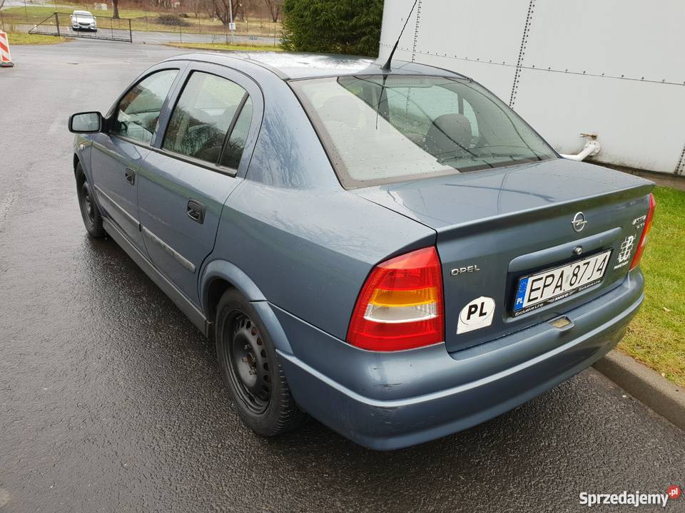 Opel Astra II Sedan 992000r 14 16V Benz Ele Stan kupiony w Polsce Astra Łódź