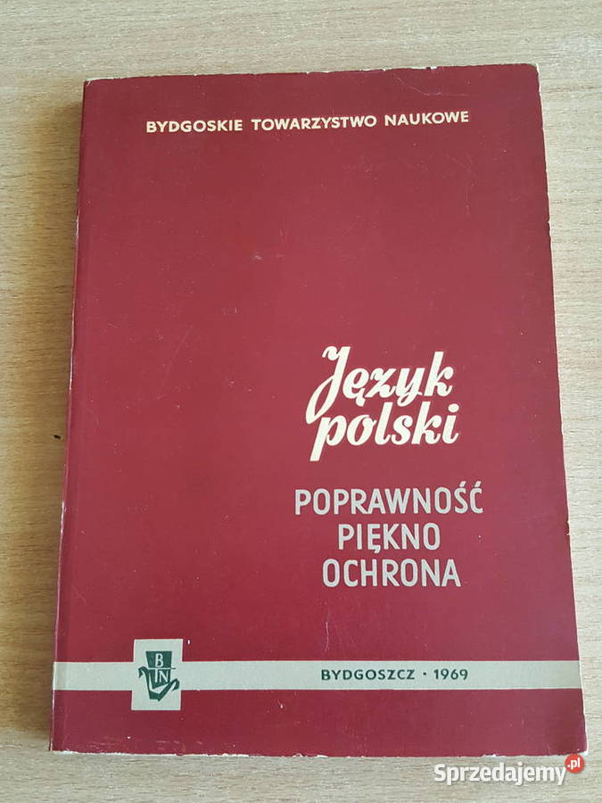 KSIĄŻKA Język polski poprawność piękno ochrona wielkopolskie Złotniki
