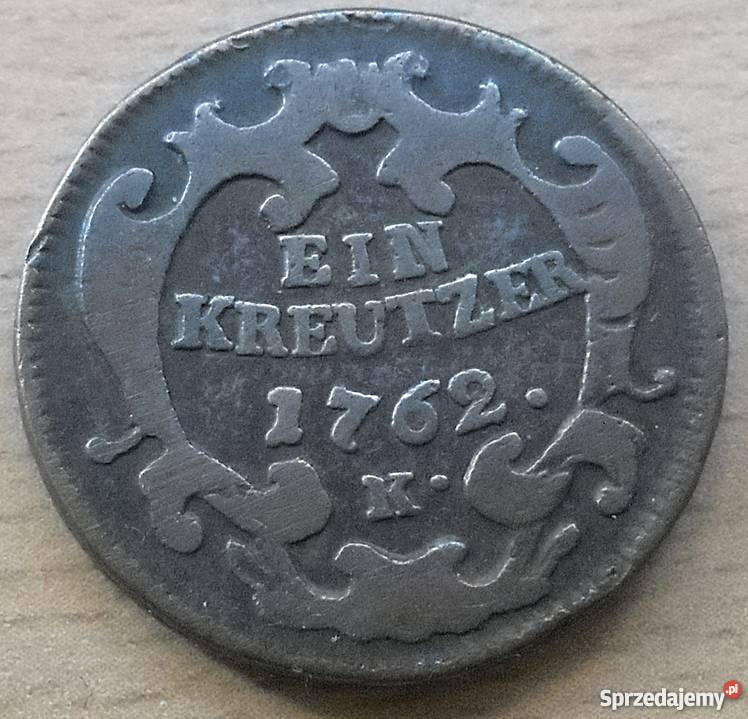AUSTRIAEIN KREUTZER1762KŁADNY sprzedam