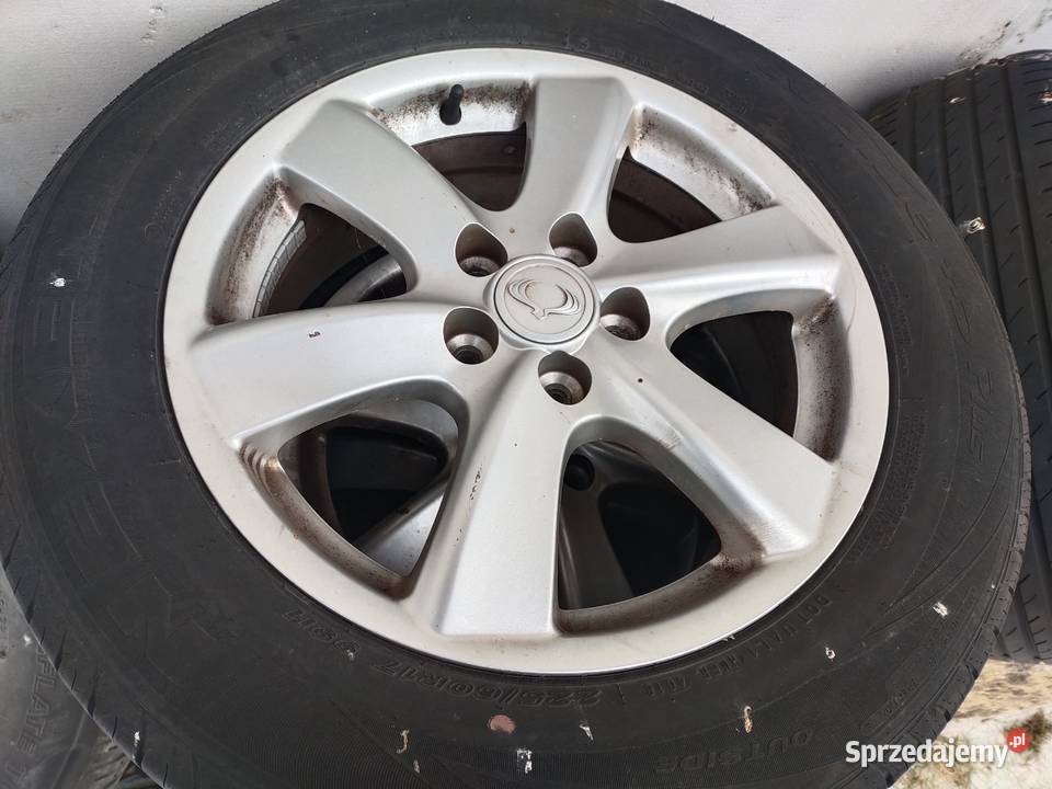 Felgi aluminiowe z oponami 225 60 R17 Średnica 17" Samochodowe kujawsko-pomorskie Bydgoszcz