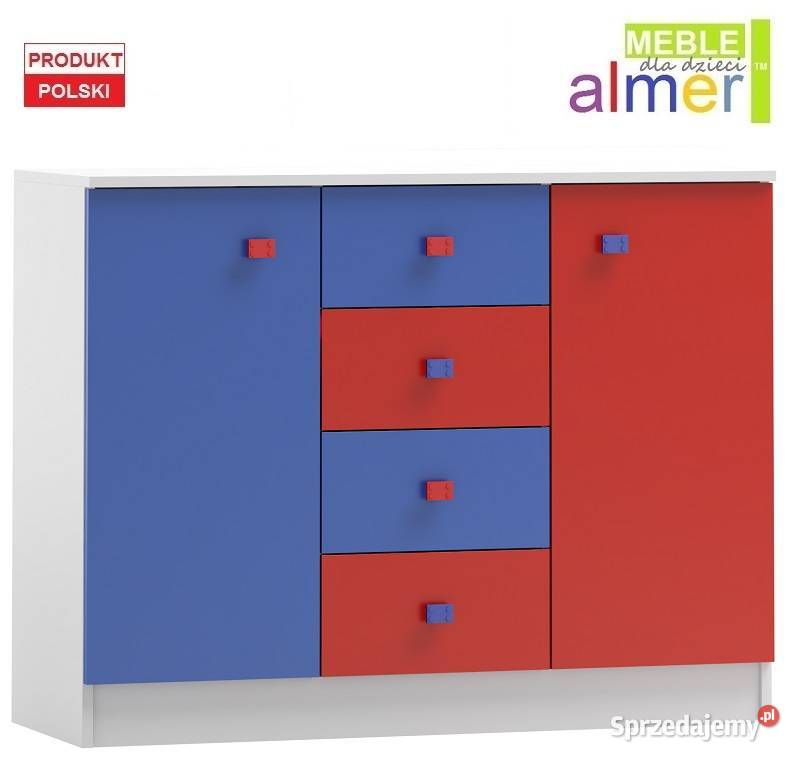 BRICKS N12 komoda dziecięca 120x47 w82 warmińsko-mazurskie Olsztyn