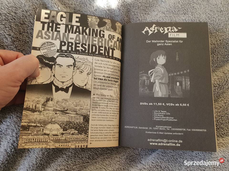 Manga Power 22002 język niemiecki Rok wydania 2002 Gdynia