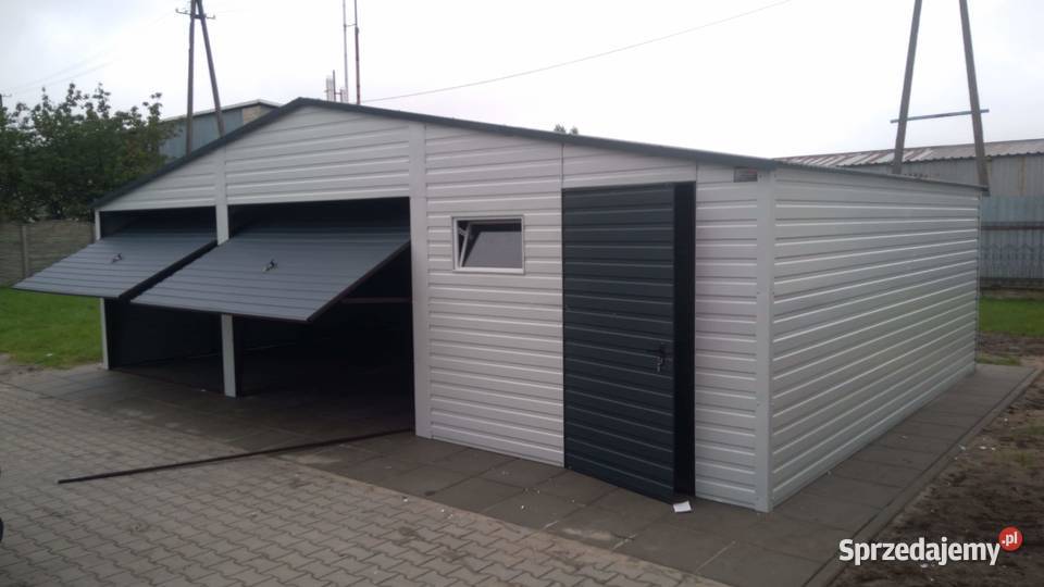 Garaże blaszane nowoczesne WZMOCNIONE NA WYMIAR Kraków