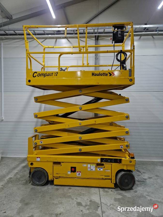 Haulotte Compact 12 m podnośnik nożycowy zwyżka