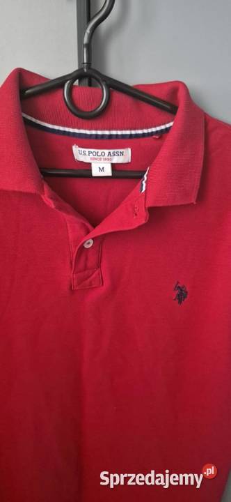 Męska koszulka polo czerwona US Polo Assn M